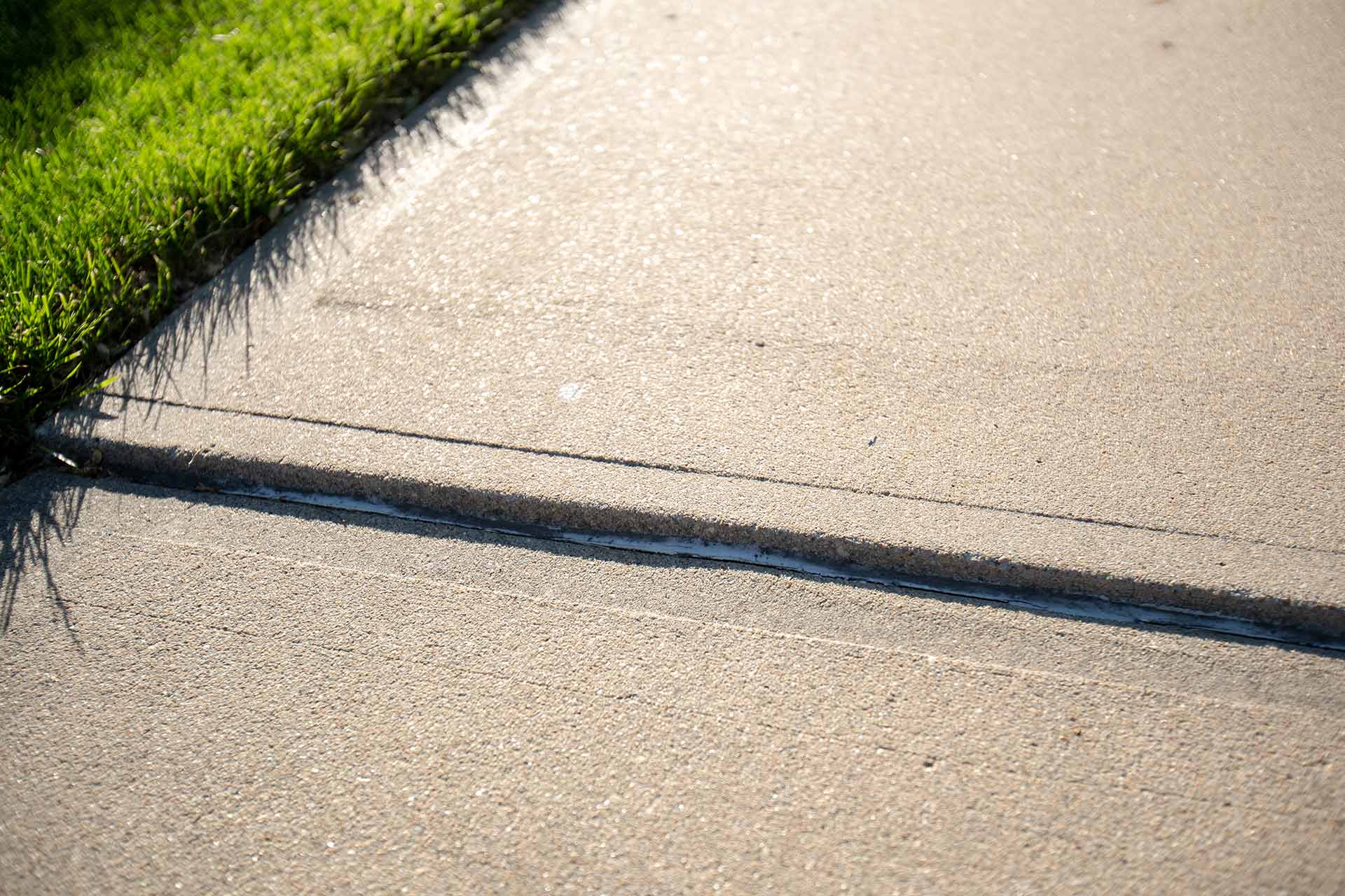 unlevel sidewalk